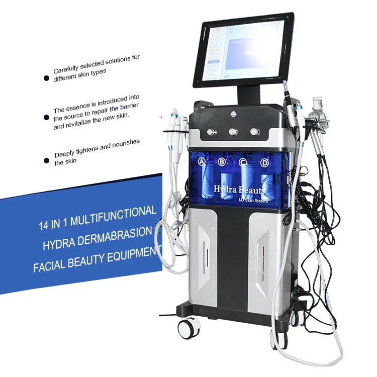 Hydra Dermabrasion Facials Machine / Hydra Water Jet Peel System Hydrodermabrasion  Machine Factory Price