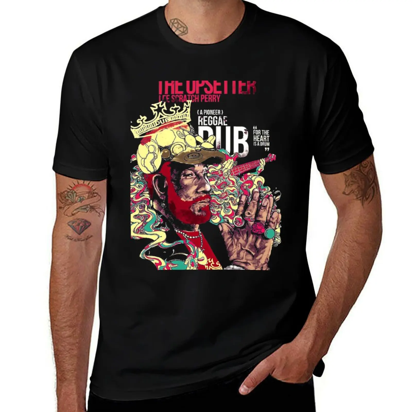 

Lee Scratch Perry Legends Never Die T-Shirt t shirts designer cotton tshirt 100% T-Shirt