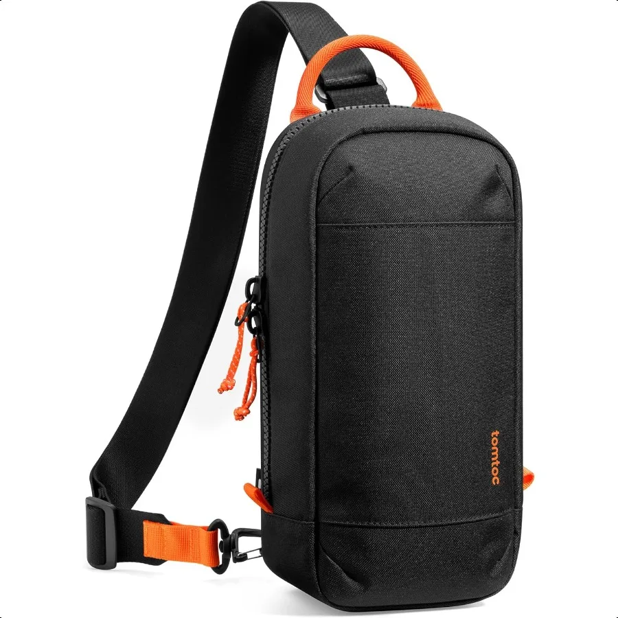 

Сумка через плечо на слинге для Switch 2, защитная дорожная сумка для переноски на груди, игровая сумка с 8 слотами для игровых картриджей