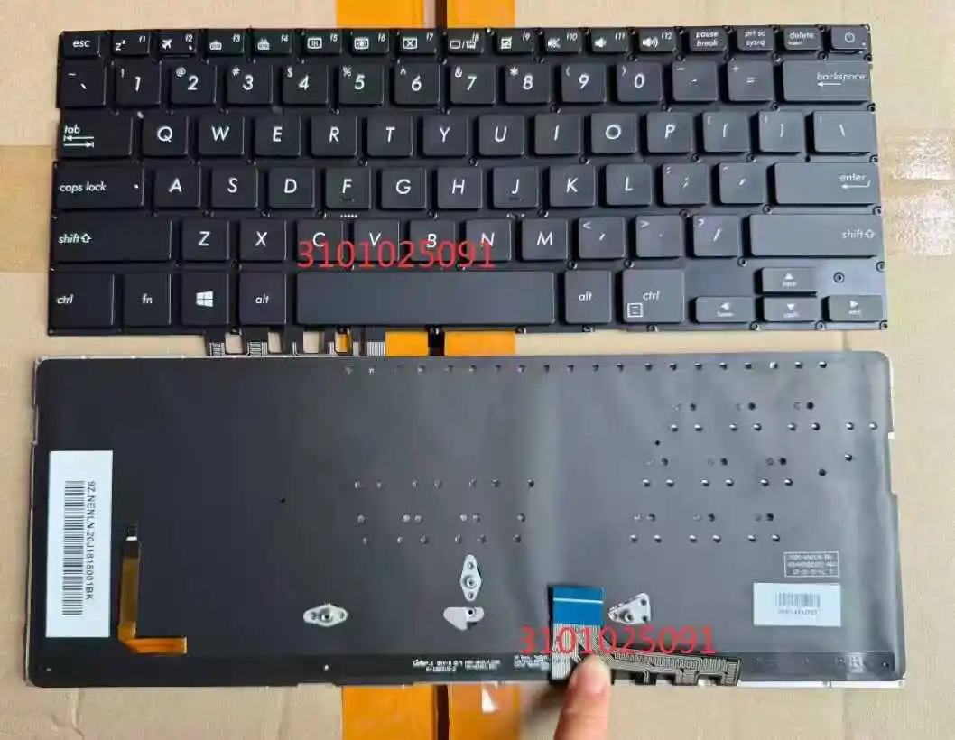 US Backlit Laptop Keyboard for Asus ZenBook 13 UX331 UX331U UX331UN UX331FN UX331UAL Backlight Keyboards
