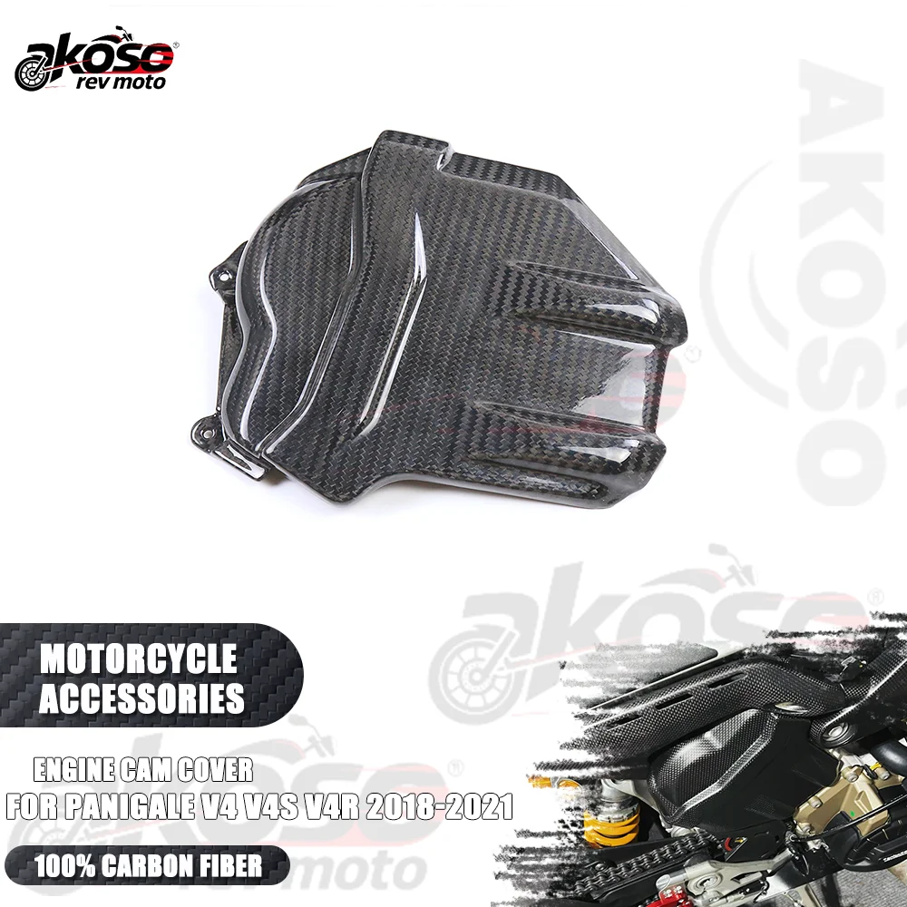 

Engine Cam Cover Hunter Curve Engine Guard For Ducati Streetfighter Panigale V4 S R 2018-2022 Carbon Fiber Motorcycle Modified