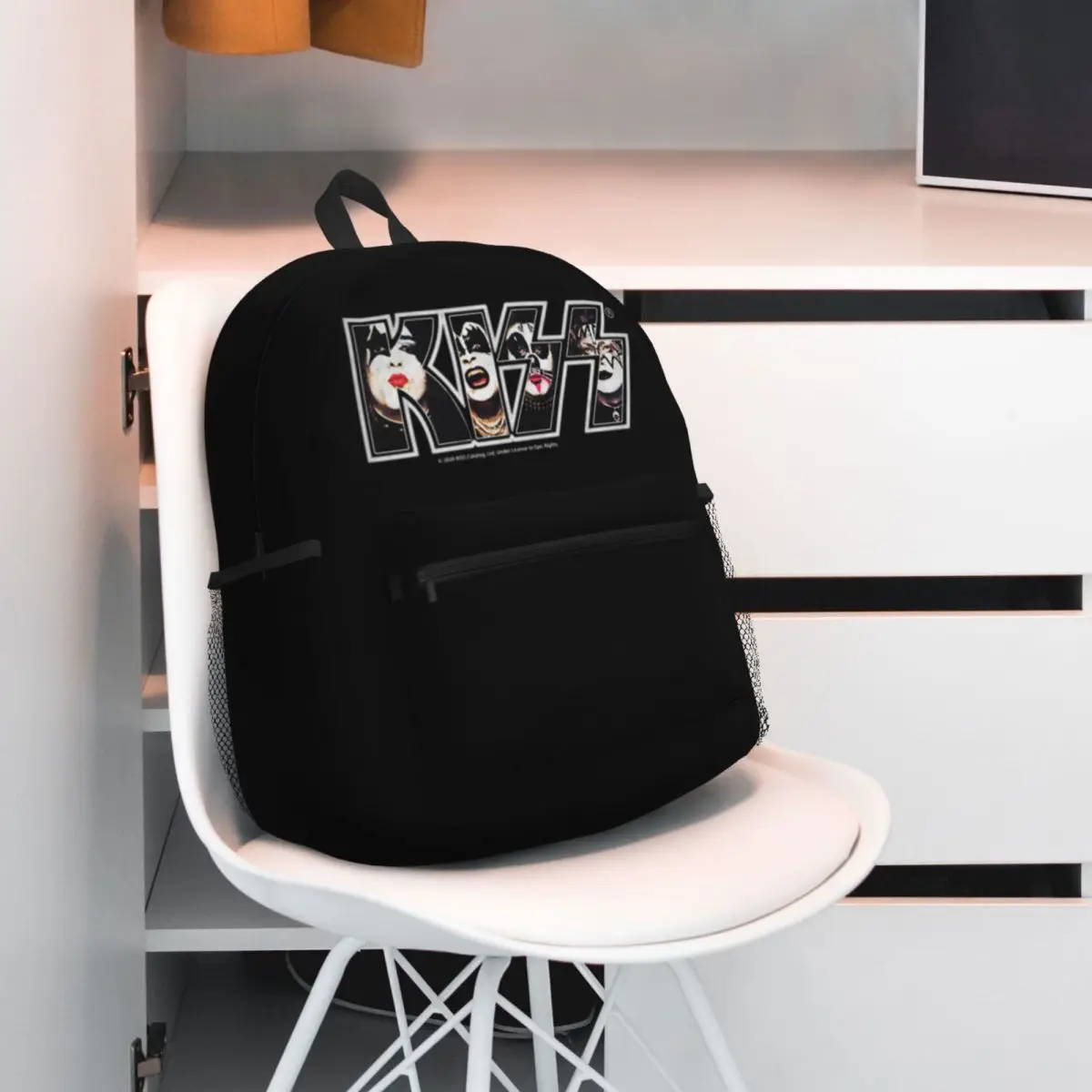 BEIJO A Banda Logo Mochila, Membros nele Racerback, Saco De Armazenamento Simples, Material De Escritório, Papelaria Bonito, Casual