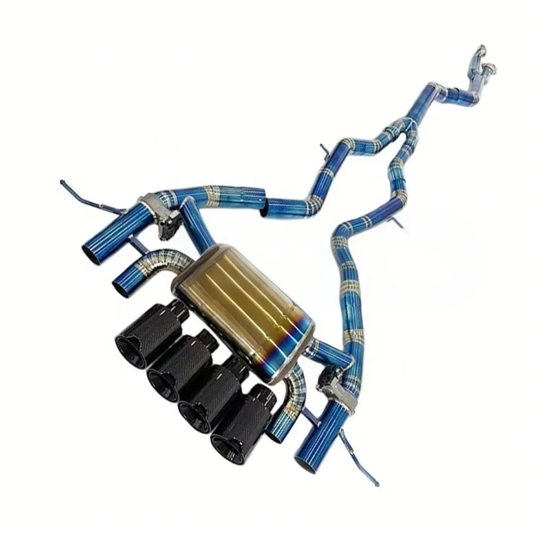 Hot Sale OEM Factory  Catback for M2 M2C G87 Titanium High Performance Exhaust Muffler Exhaust Pipe With Electronic Valve