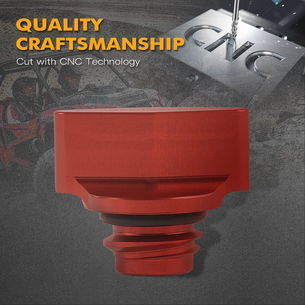 For Polaris RZR 1000 UTV Clutch Cover Drain Plug Engine Cap Sportsman SCRAMBLER XP SCRAMBLER 850 500 1000 TRACTOR UTV Parts Red