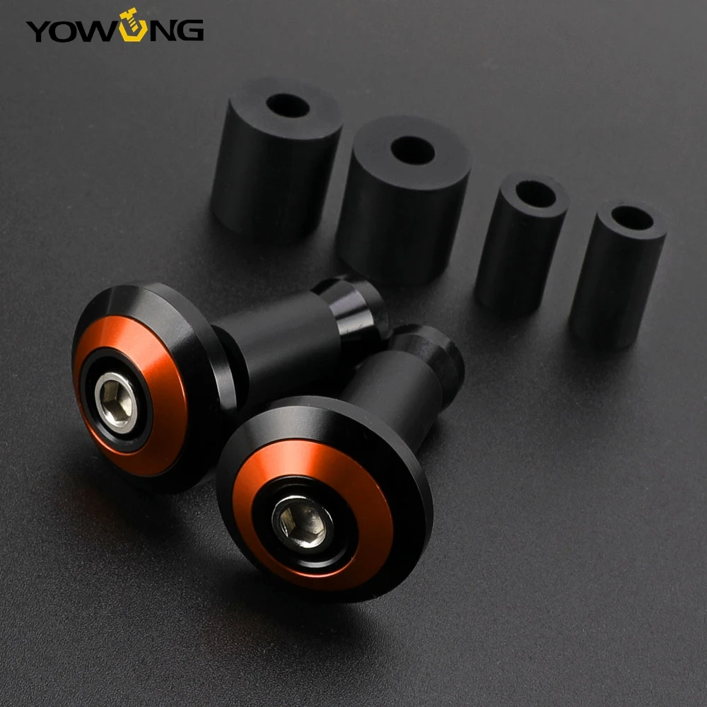 Motorcycle grips ends Handle Bar Cap End Plugs Handlebar Grips For Kawasaki Z300 Z650 Z750 Z800 Z900 Z1000 ER6N/F Accessories