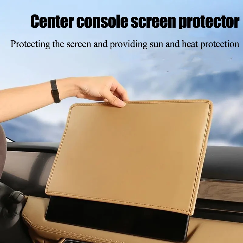 

Car Central Control Navigation Screen Protective Cover For AITO M7 Accessories 2025 2024 2023 2022 Seres M7 7 Modification Hood