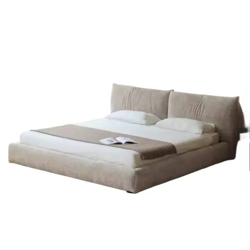مساحة تخزين إطار سرير خشبي اللوح الأمامي بيع إطار سرير فاخر حديث مزدوج كامل الحجم غرفة نوم Mobili Per La Casa أثاث منزلي #6