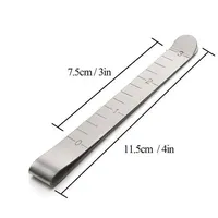 1/3/5Pcs Metal Sewing Crimping Clip Stainless Steel Sewing Clips For DIY Clothing Stitching Pinning Marking Quilting Ruler Tool