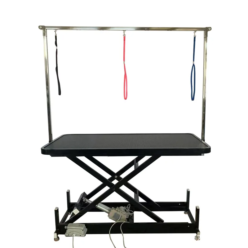

Electric lifting pet grooming table medium and large dog trimming blowing table pet store folding grooming table