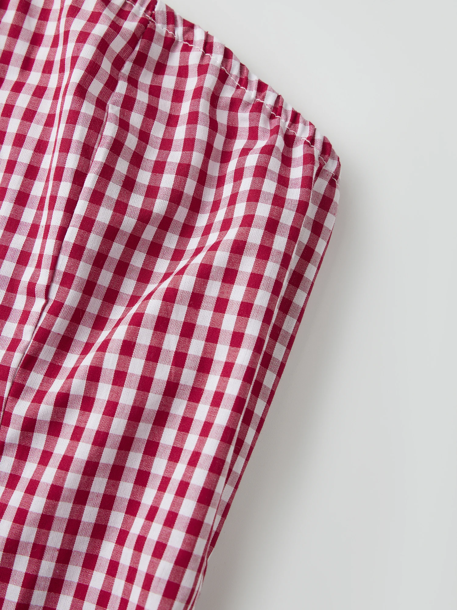 فستان أنيق بدون أكتاف بطبعة زهور مع حاشية مكشكشة مثالي للحفلات والمناسبات الصيفية #4