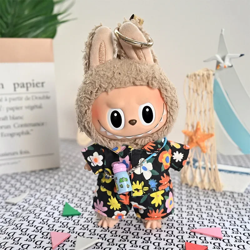 

[Clothes only] one two, three generations labubu clothes 17cm pendant doll labu cloth doll clothes