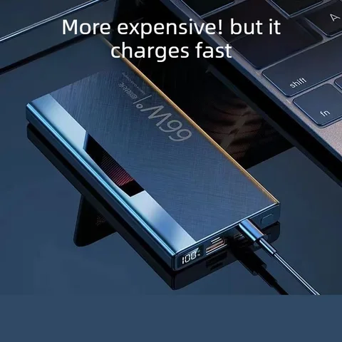 (CCC) PD66W 20000/50000 мАч Power Bank для мобильных телефонов iPhone, Samsung и Xiaomi: легкий и высокопроизводительный внешний аккумулятор