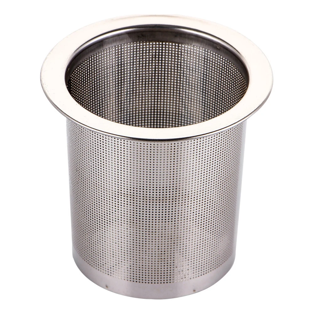 Easy Clean Juice Silver Reusable Durable Coffee Multifunctional Stainless Steel Fine Mesh Cafe Tea Strainer Infuser Filter