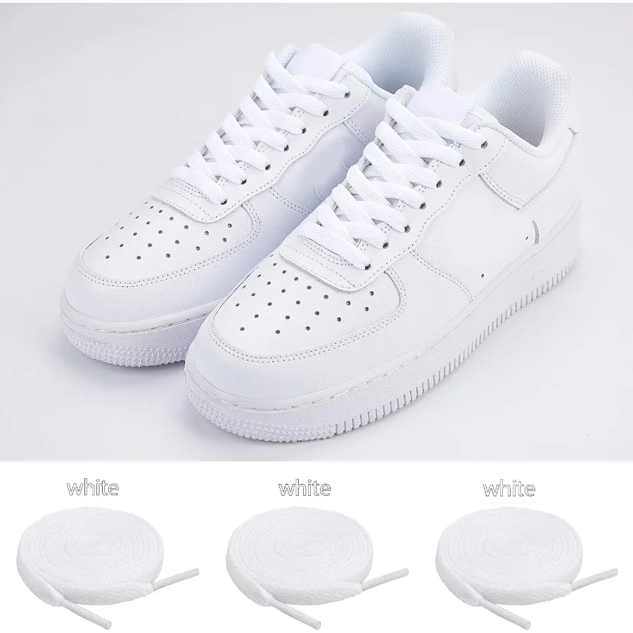 3 P أربطة أحذية مسطحة للأحذية الرياضية للأحذية الرياضية أحذية الجري الرياضية سلاسل التمهيد