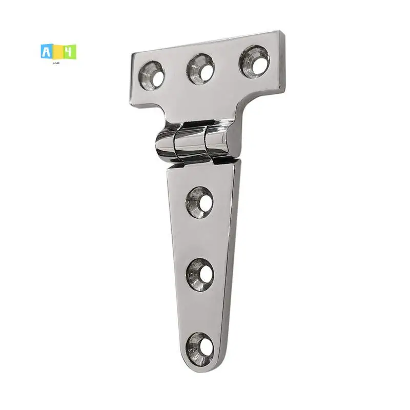 A04E-12 PCS Heavy Duty T Hinge 316 Stainless Steel Marine Grade Casting Hinge Door Hatch Hinge Boat