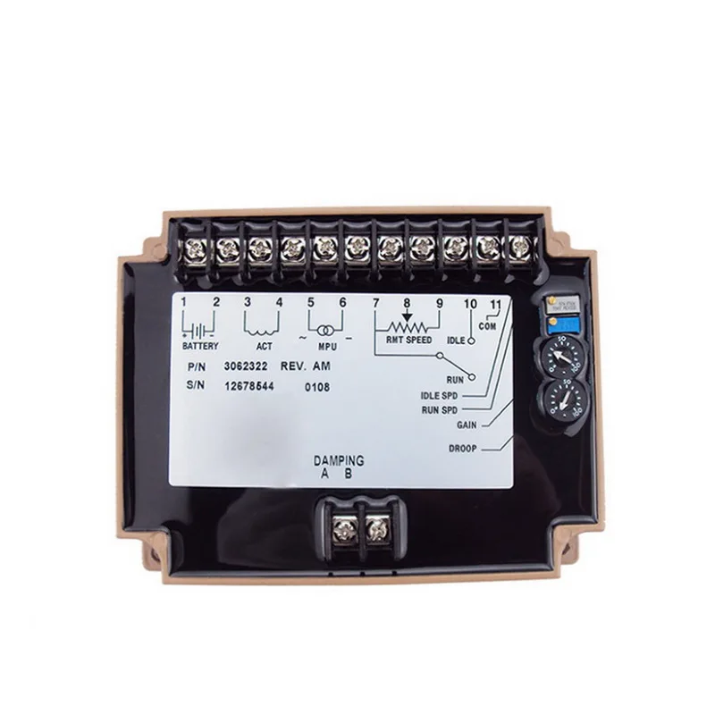 

Genset Speed Control Board Slow Start Idle Speed Control Electronic Speed Control Board Electronic Governor 3062322