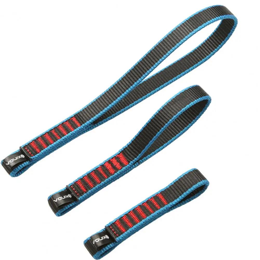 

Webbing Strap Useful Strong Load-bearing Capacity Lightweight Outdoor Rock Climbing Sling Strap Outdoor Supplies