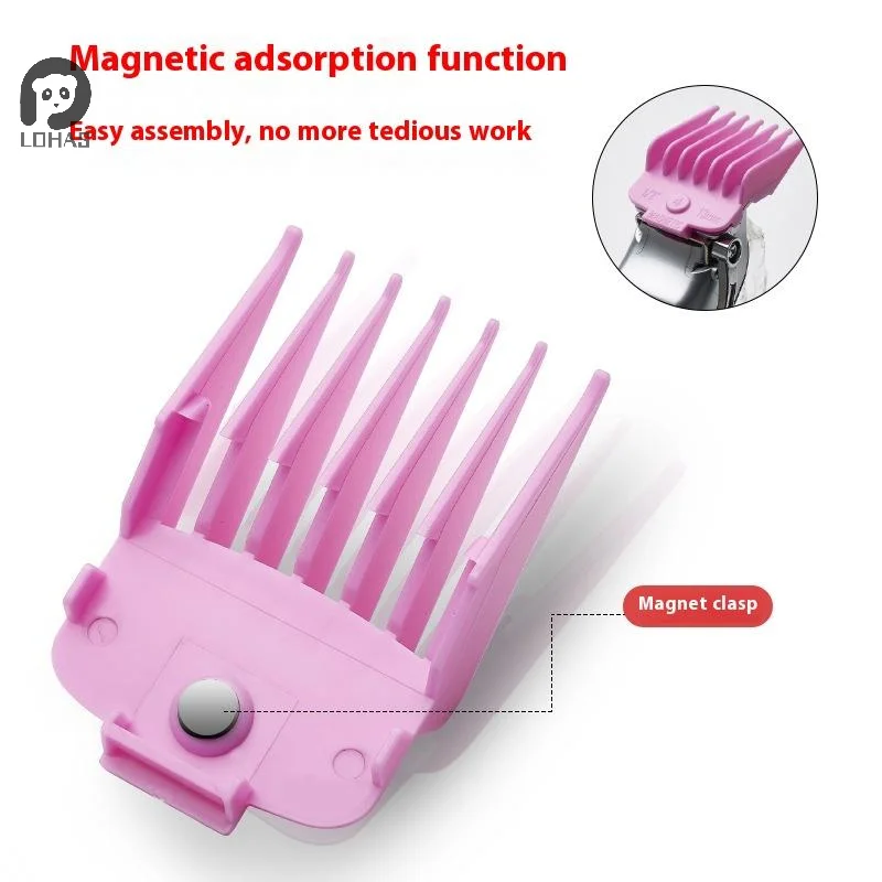 Peine de límite Universal con 6 imanes, accesorios de recortador eléctrico Kam para hombres, posicionamiento de Tondeuse, límite de cortadora Kam, salón Kam