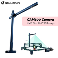 SCULPFUN CAM500 Camera 5MP Pixel 120° Wide-angle Lens w/ 400*400mm Working Area for Sculpfun S6/S6 pro/S9/S10/S30 Ultra series