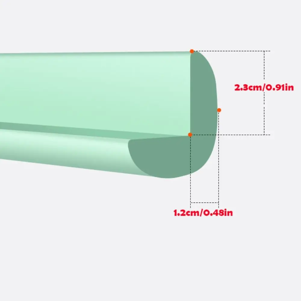 Easy To Clean NBR Table Protector Baby Safety Protective Cover Desk Cover L Shape Anti-collision Foam Protective Tape Home