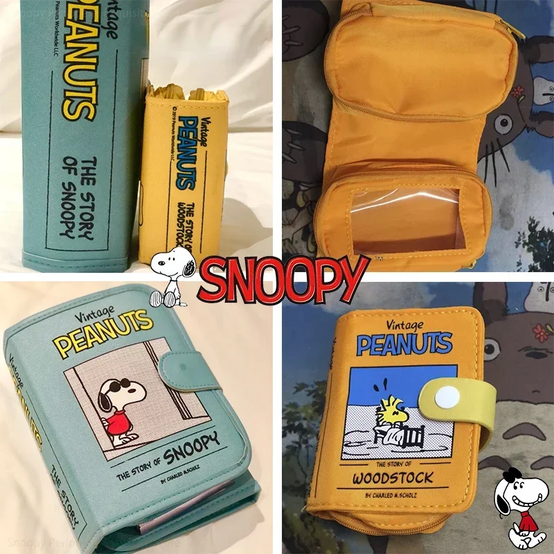 Snoopy Storage Bag Cartoon Modeling Girls Physiological Period Tampon Mini Bag Charger Travel Waterproof Organiser Birthday Gift