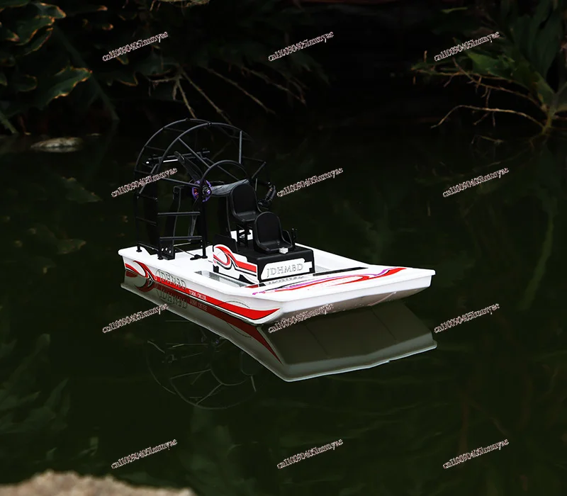 قارب هوائي للتحكم عن بعد في الهواء، لعبة القارب الكهربائي، نصف مجموعة، قارب إنقاذ للثلج المائي #3