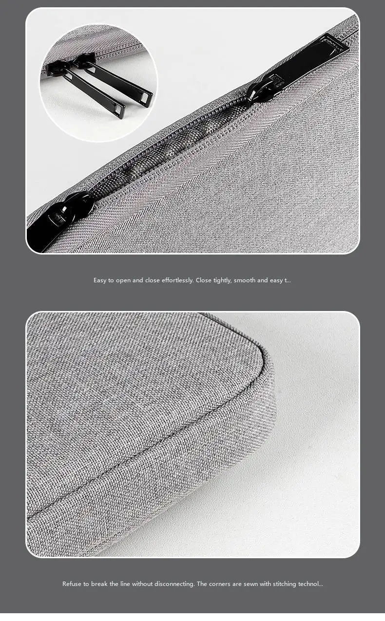 Laptop-Schutzhülle 11,6-15,6 Zoll Neopren-Schutztasche für MacBook Ultrabook – Detail 16