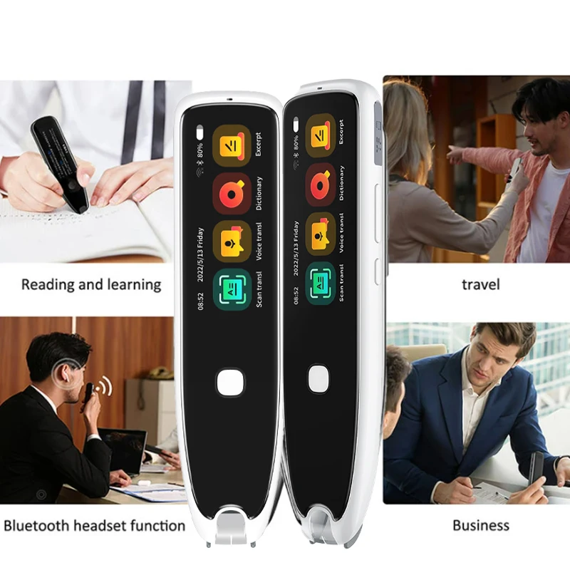 Portable 112 Languages Translation Pen Voice Scan Translation Pen Scanner Instant Text Scanning Reading Translator Device Pen images - 6