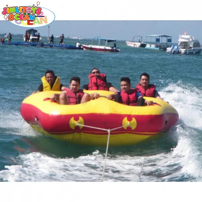Custom Commercial Grade Outdoor Water Sports Inflatable Donut Boat