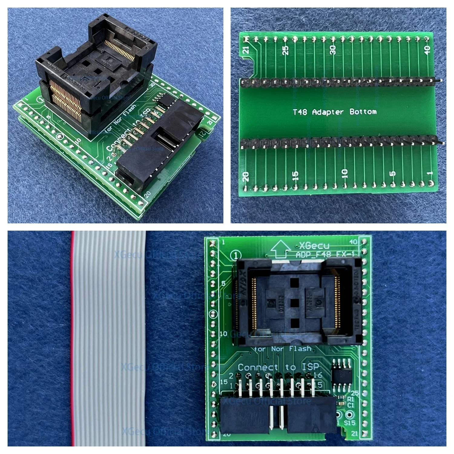 Programador USB V12.66 XGecu TL866 - 3G T48, compatible con 34000 + IC SPI Flash NAND EEPROM MCU, reemplazo TL866A TL866CS + 25 piezas