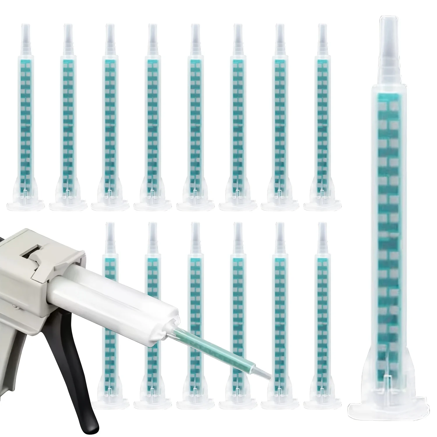 Epoxy resin mixed nozzle electrostatic mixed nozzle is suitable for AB glue gun electrostatic mixed nozzles