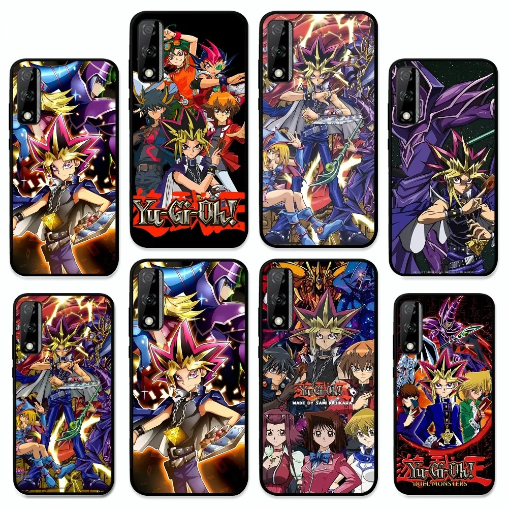 Y-Yu-Gi-Oh Anime Phone Case For Huawei Y9 6 7 5 Prime Enjoy 7s 7 8 plus 7a 9e 9plus 8E Lite Psmart Shell