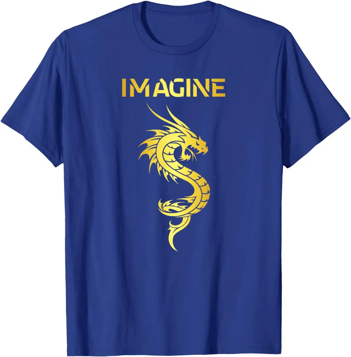 Imagine Fantasy Dragon Tattoo Style T-Shirt