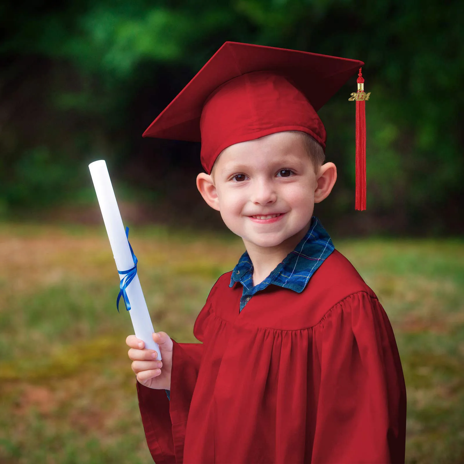 Afstudeerjurk Jurk 2024 Afstudeerjurk Jurk Jurk Geestelijken Gewaden Gediplomeerd Satijnen Sjerp Schouderbanden Jongen Meisje Feestdecoraties