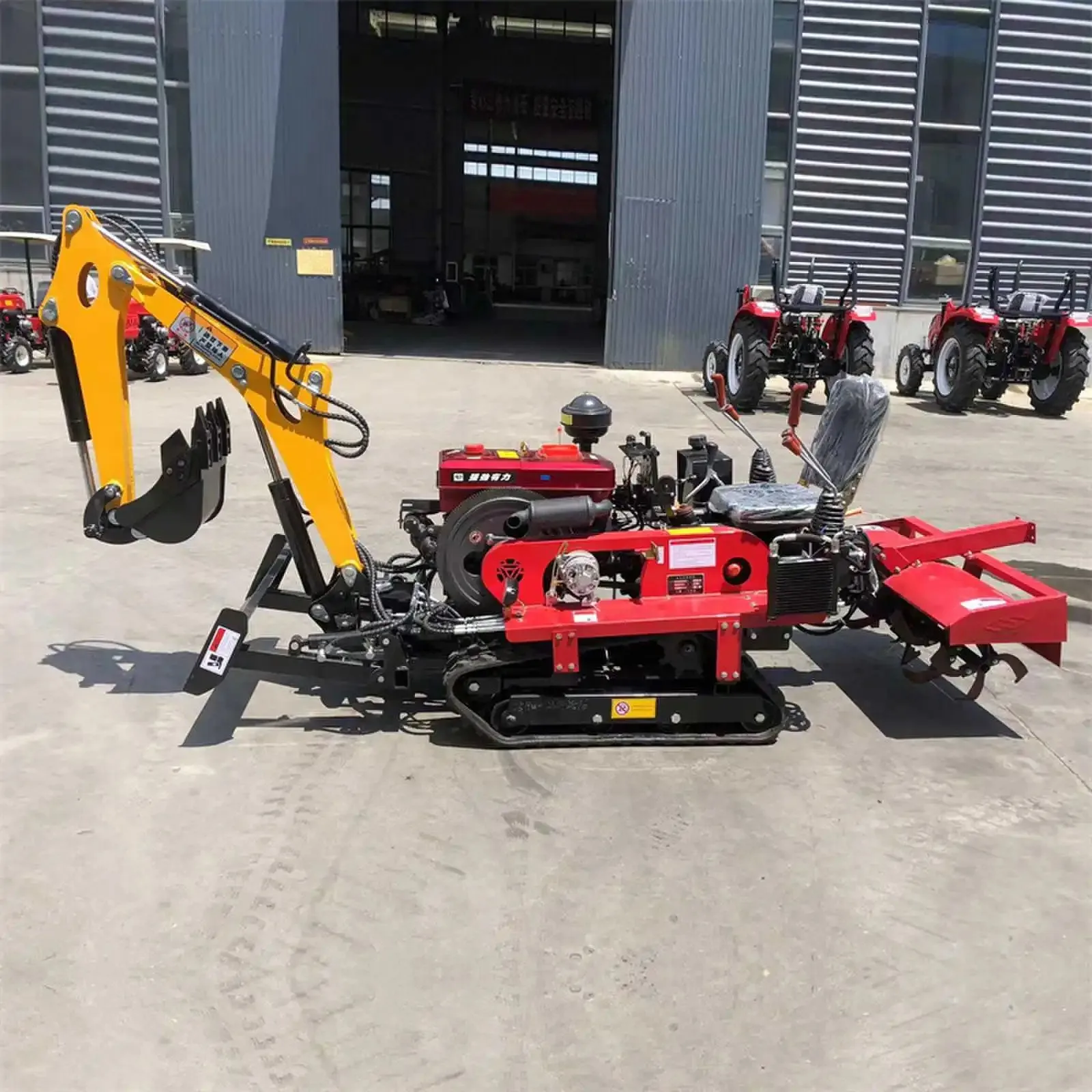 

Household Horticultural Mini Tractor - Lightweight Courtyard Agricultural Operation Machinery