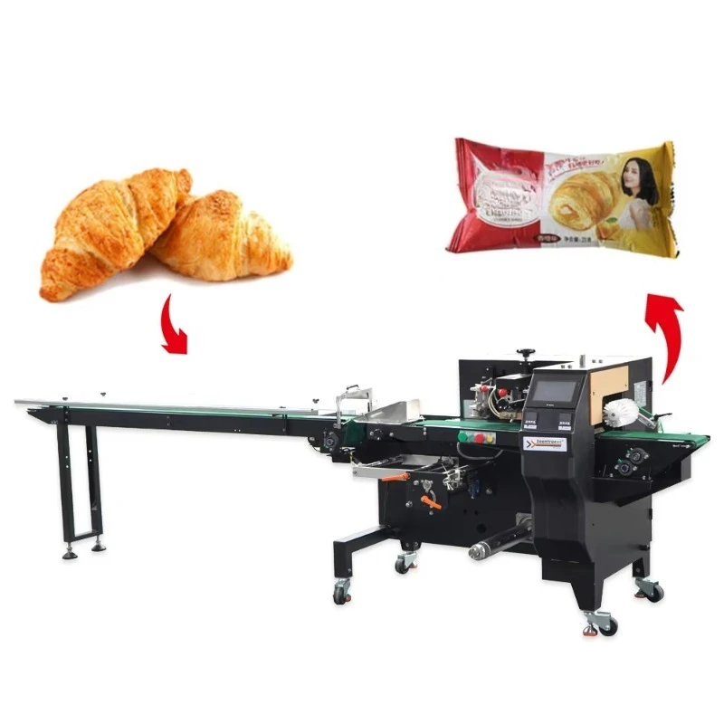 Customize Factory Direct Sales Automatic Pillow Packaging Machine Bakery Chicken Soap Packing Multi-function Packaging Machines
