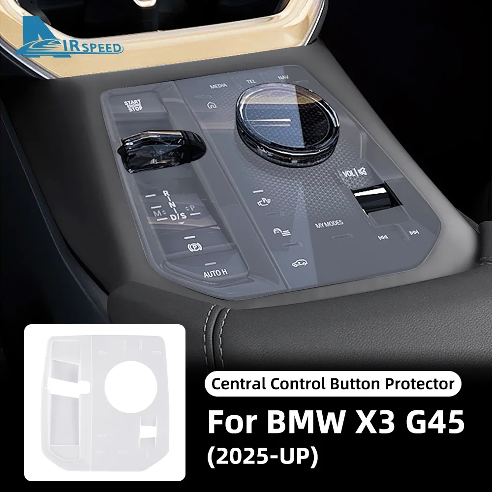 

Для BMW X3 G45 2025+ Силиконовый органайзер для центральной консоли автомобиля, аксессуар для тюнинга, накладка на панель переключения передач