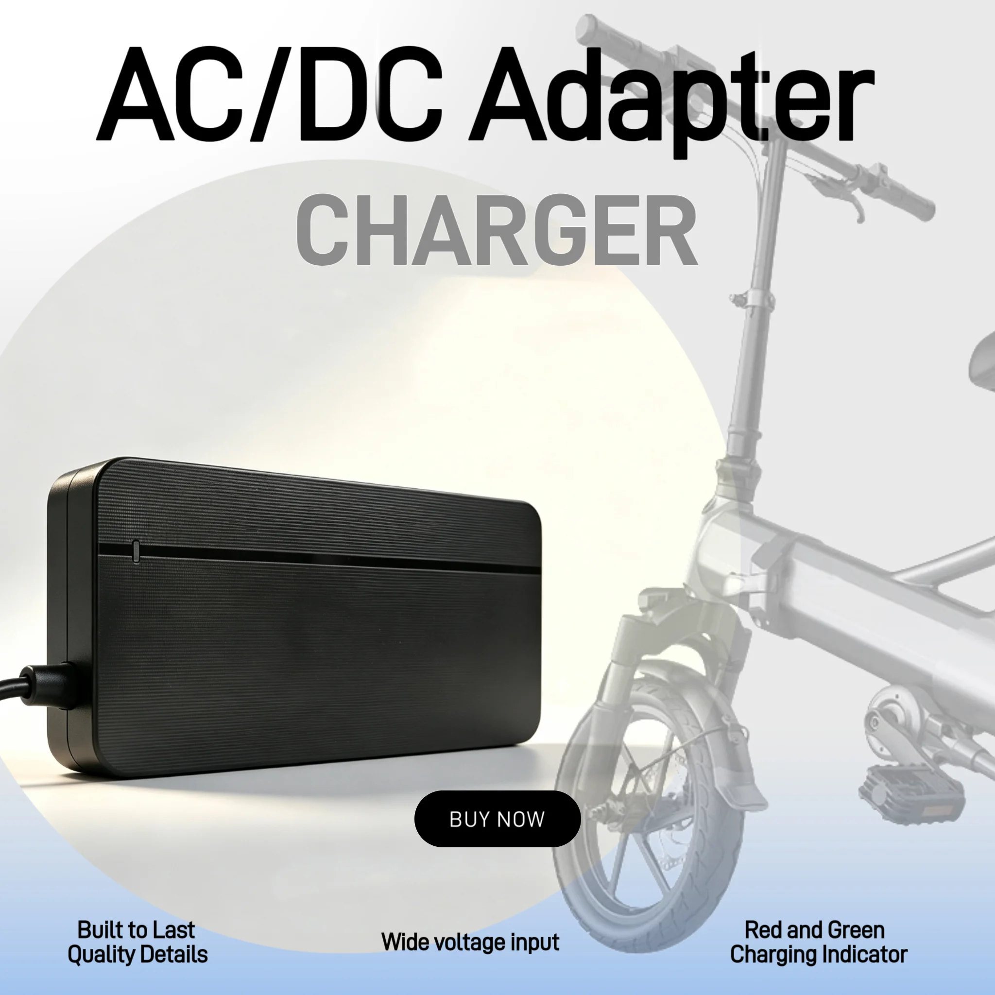 54.6V 2A fast battery charger for the Super 73, fitted with a 3-pin connector (48V), compatible with the Z/S/R, ZX,  S2 serie - view 5