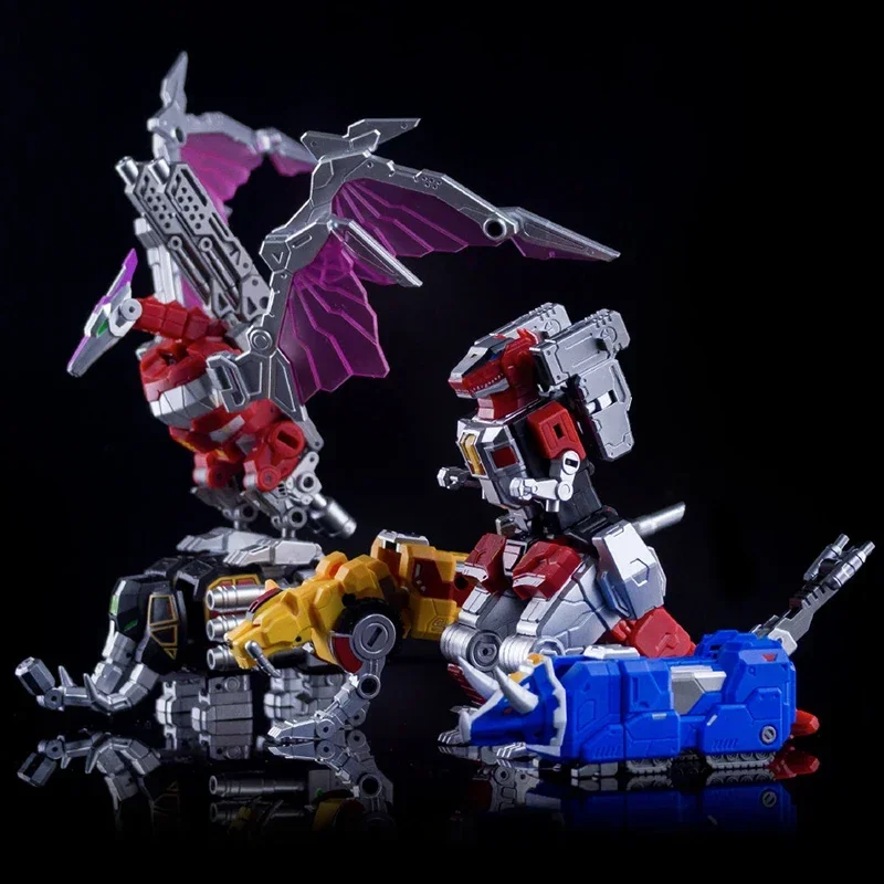 Megazord Micro Cosmos มังกร MC-03 MC03ทีมพลัง Morphin อันยิ่งใหญ่แมวกวักนำโชคตุ๊กตาขยับแขนขาได้