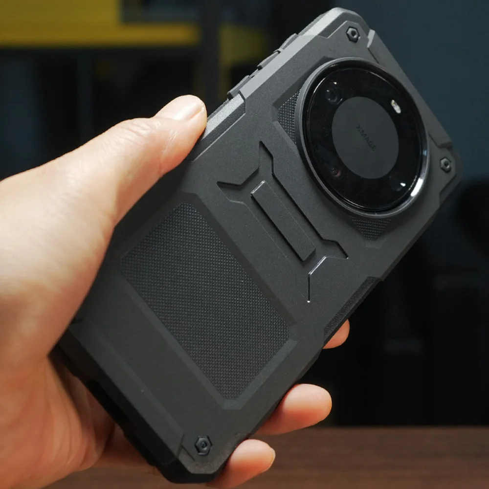 غطاء حماية متين مقاوم للصدمات من الدرجة العسكرية من FATBEAR لهاتف Huawei Mate 60 Pro Plus إصدار مغناطيسي Fundas