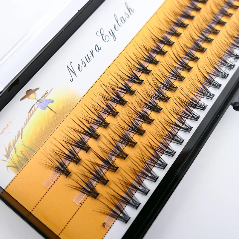 20D/30D Cluster Mink Eyelashes Extension Natural 3D False Eyelashes  Single Cluster Eyelashes Makeup Personal Eyelashes