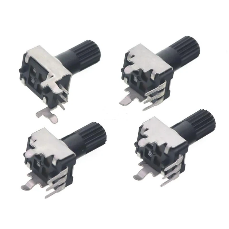 37 + 1 10 pezzi Rv09 Verticale 12,5 mm Albero 1k 2k 5k 10k 20k 50k 100k 0932 Resistenza regolabile 9 Tipo Potenziometro di tenuta a 3 pin