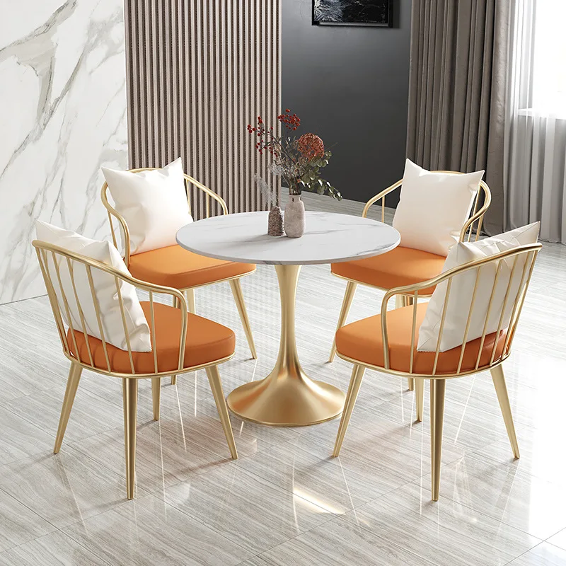 

Cheap Price Manufacture Coffee Shop Furniture Restaurant Chair Cafe Dining Table Set 4 Chairs