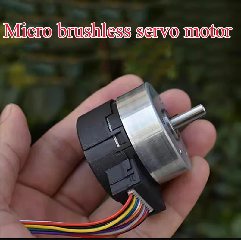 Brand new Japão Nidec 24H Brushless Servo Motor DC 12V Built-in Drive PWM Regulamento de Velocidade 100 Line Encoder