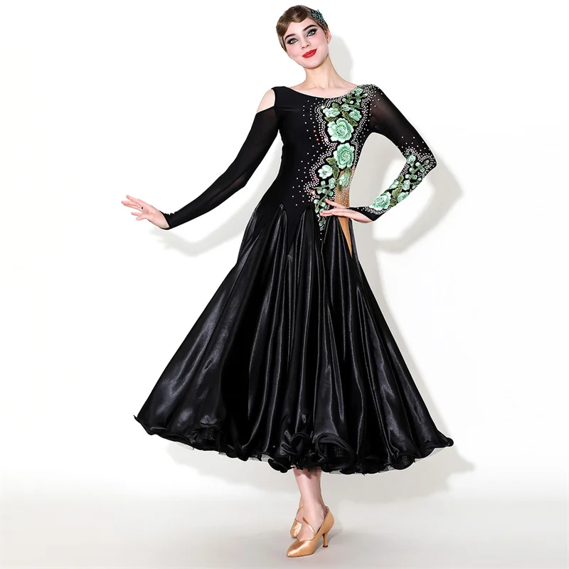 ODBD1332 Hot Sale High Quality Performance Wear Women Ballroom Competition Dress