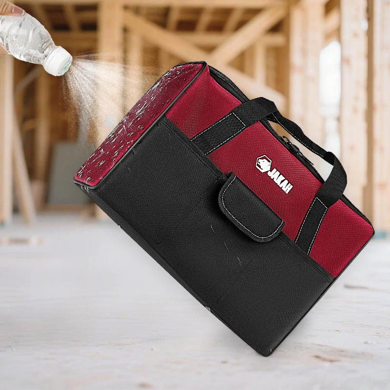 Robuste Werkzeugtasche mit breiter Öffnung und Taschen – Detail 13