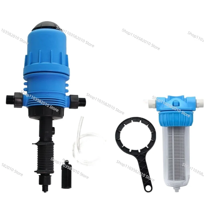 

Automatic Water-Powered Dosing Pump, Garden Irrigation Fertilizer Injector, Hydraulic Fertilizer Dosing Device for Agriculture