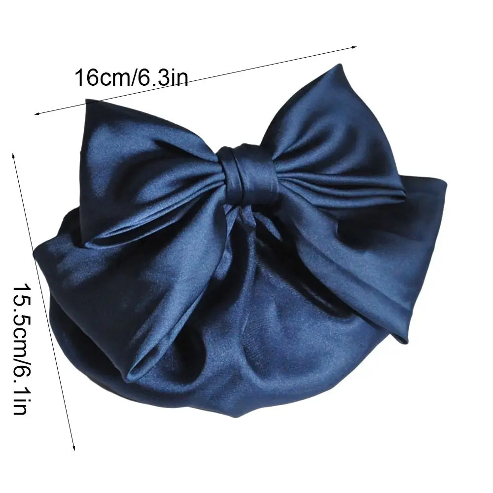 أزياء كبيرة Bowknot الربيع كليب الشريط الكورية نمط الشعر صافي غطاء رئيس زهرة الربيع كليب كعكة سنود السيدات