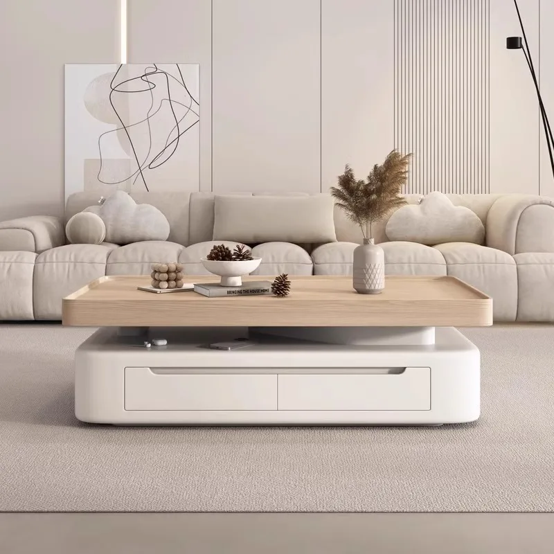 

Aesthetic Simple Coffee Table Modern Luxury Nordic Display Coffee Table Design Storage Stolik Kawowy Living Room Furniture