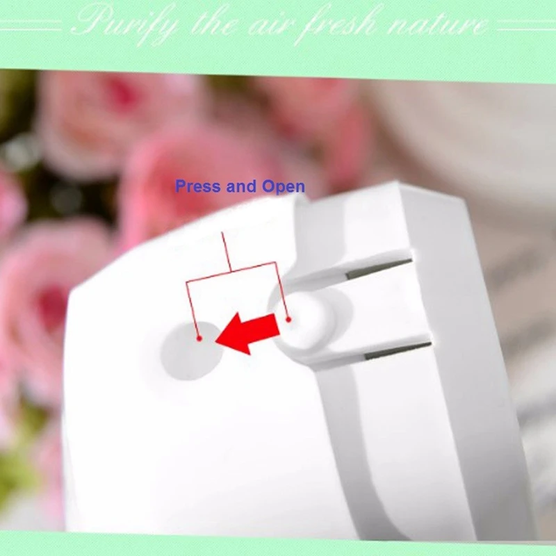 4X Automatic Perfume Dispenser Air Freshener Aerosol Fragrance Spray For 14Cm Height Fragrance Can (Not Including)